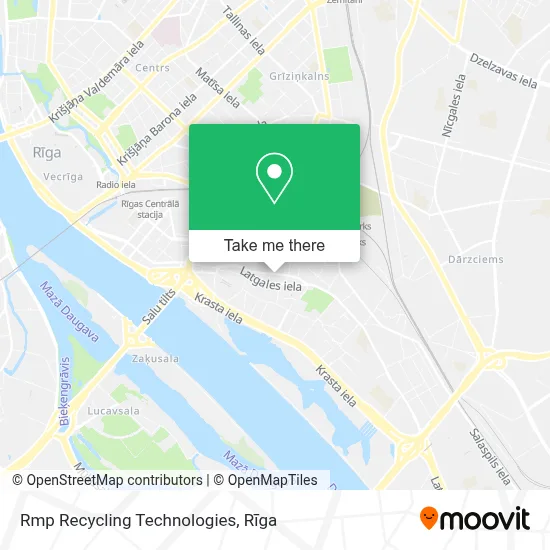 Rmp Recycling Technologies map