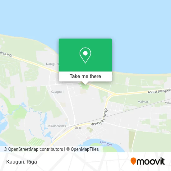Kauguri map