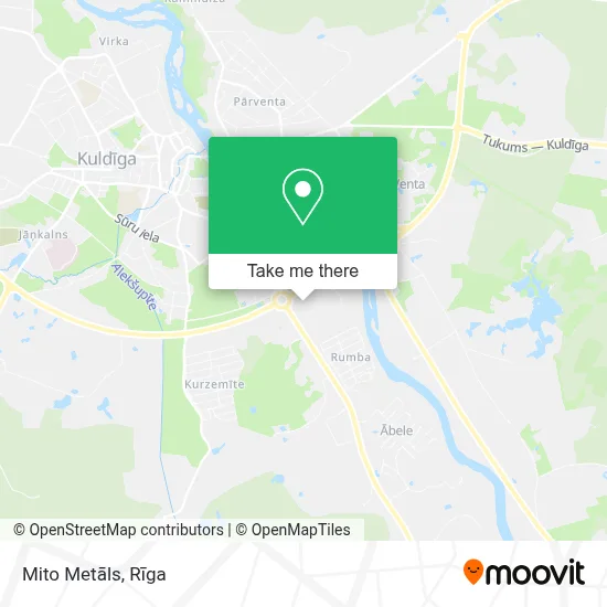 Mito Metāls map