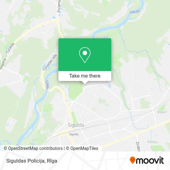 Siguldas Policija map