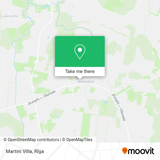 Villa Martini map