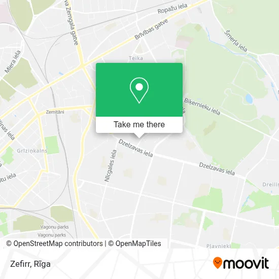 Zefirr map