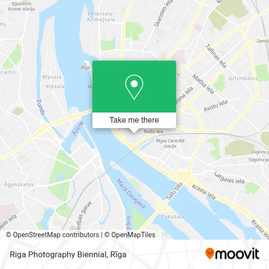 Riga Photography Biennial map