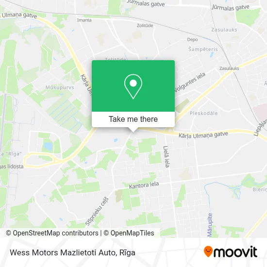 Wess Motors Mazlietoti Auto map