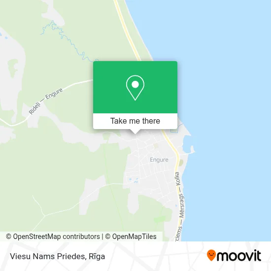 Viesu Nams Priedes map