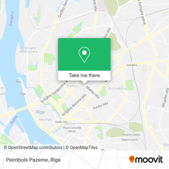 Peintbols Pazeme map