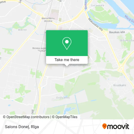 Salons Doneļ map