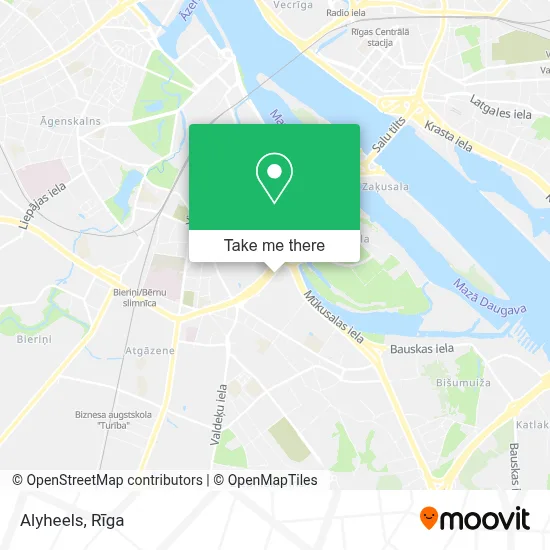 Alyheels map