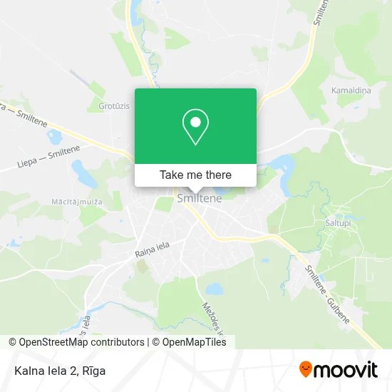 Kalna Iela 2 map