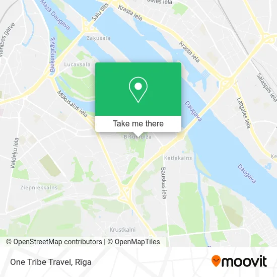 One Tribe Travel map