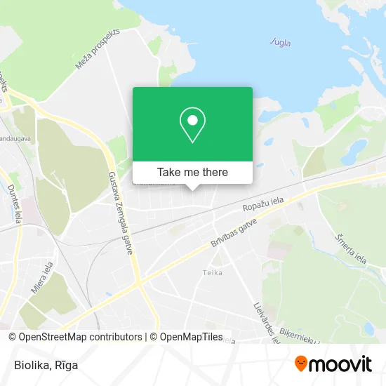 Biolika map