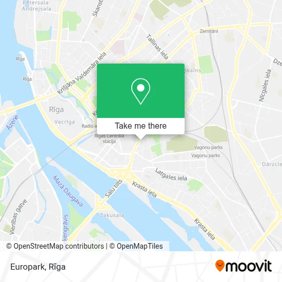 Europark map