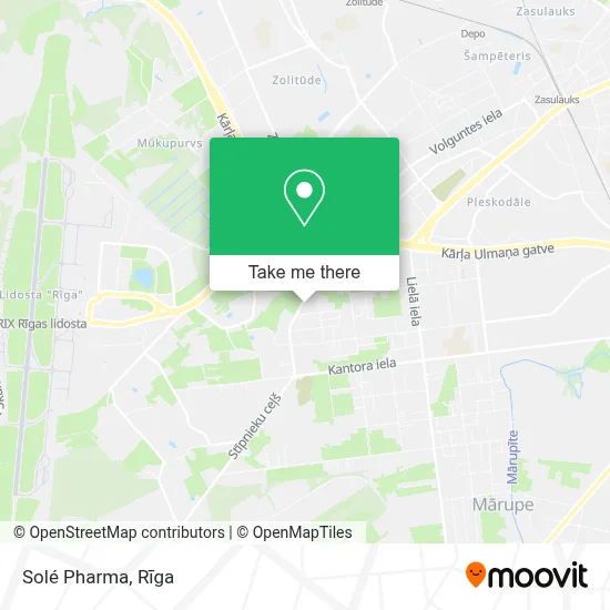 Solé Pharma map