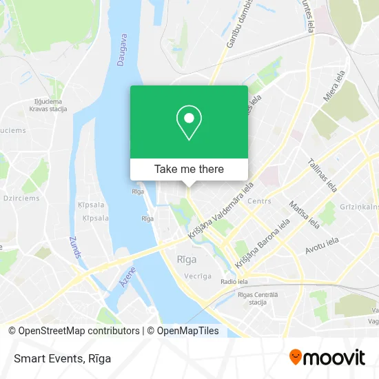 Smart Events map