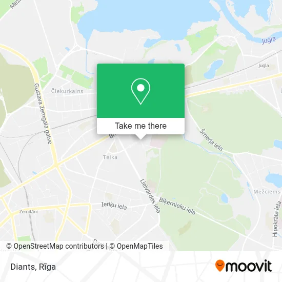 Diants map