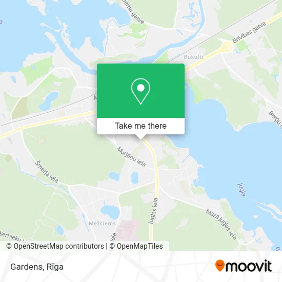 Gardens map