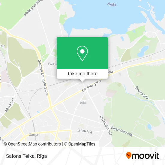 Salons Teika map