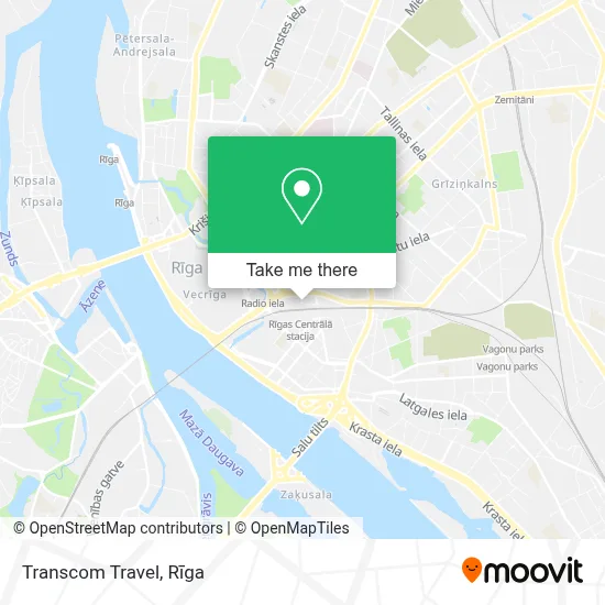 Transcom Travel map