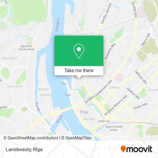 Lamibeauty map