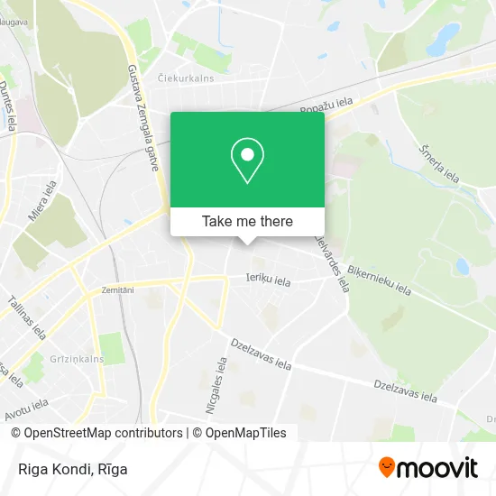Riga Kondi map