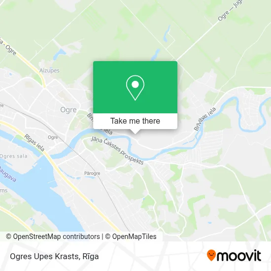 Ogres Upes Krasts map