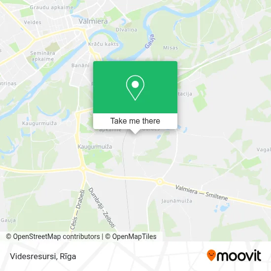 Videsresursi map