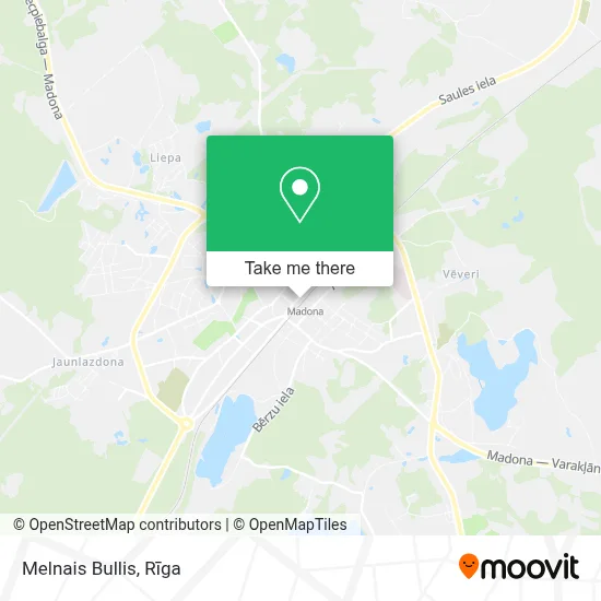 Melnais Bullis map