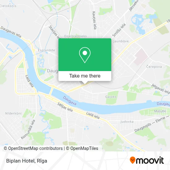 Biplan Hotel map