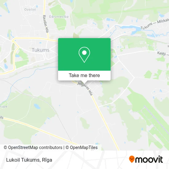 Lukoil Tukums map