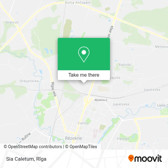 Sia Caletum map