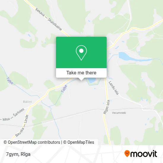 7gym map