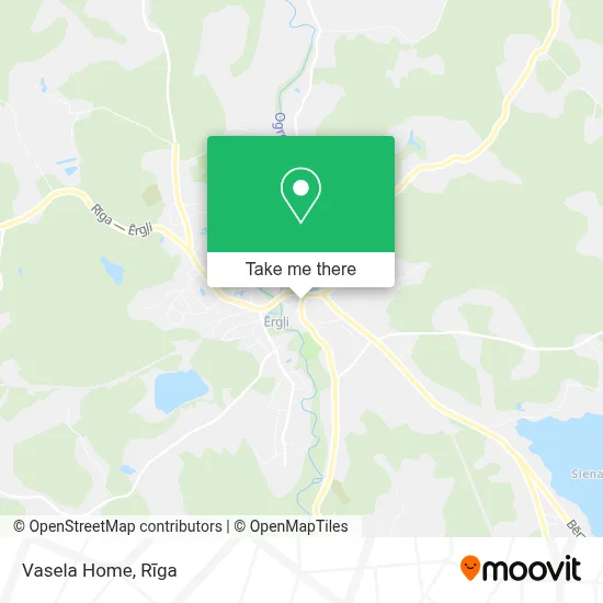 Vasela Home map