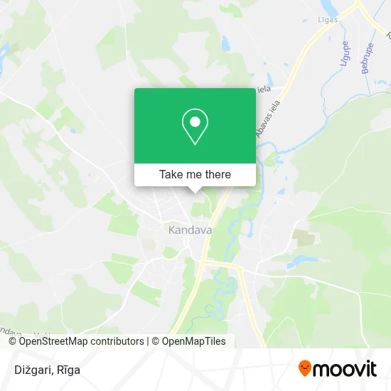 Dižgari map