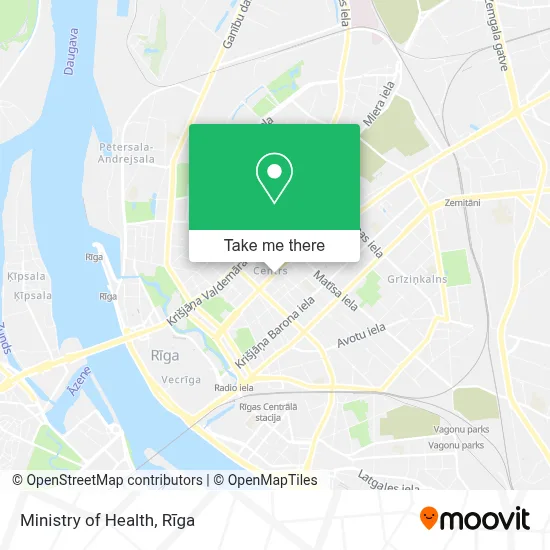 Ministry Of Health map