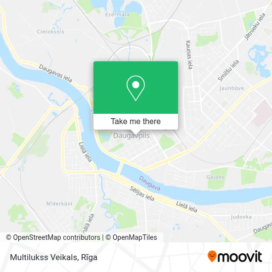Multilukss Veikals map