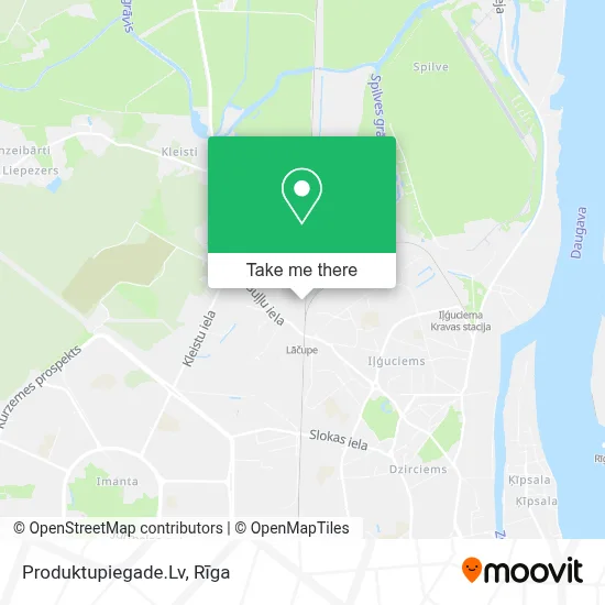 Produktupiegade.Lv map