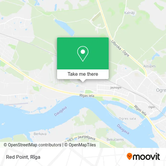 Red Point map