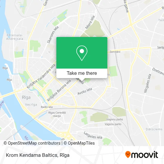 Krom Kendama Baltics map