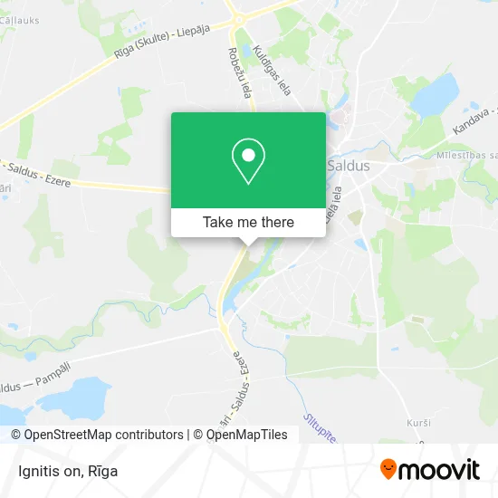 Ignitis on map