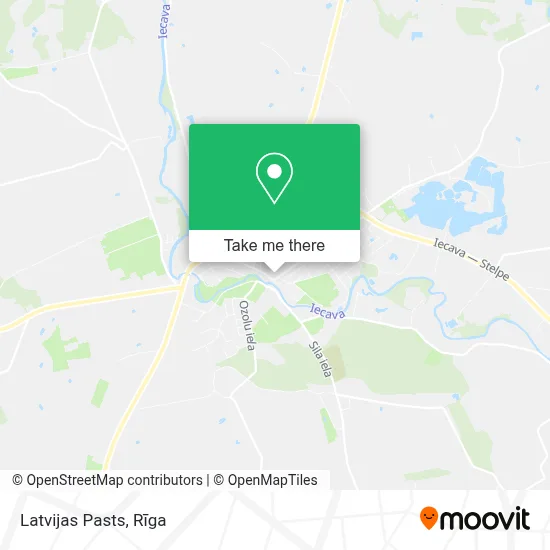 Latvijas Pasts map