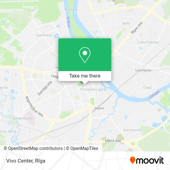 Vivo Center map