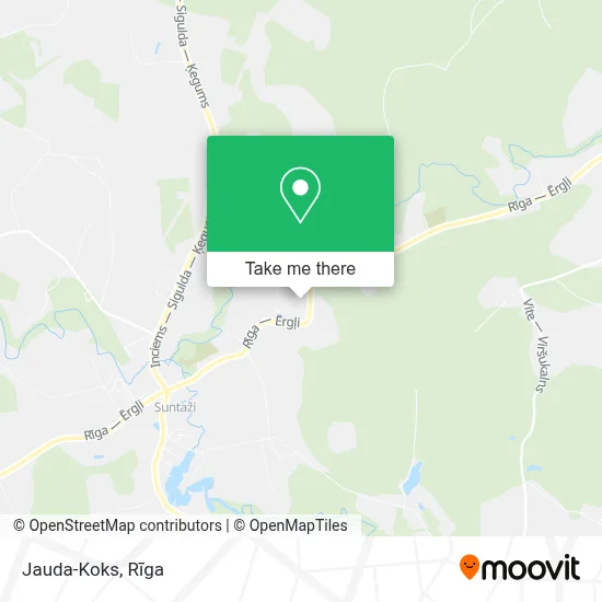 Jauda-Koks map