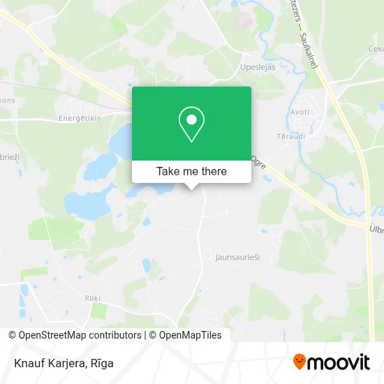 Knauf Karjera map