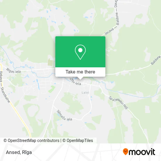 Ansed map