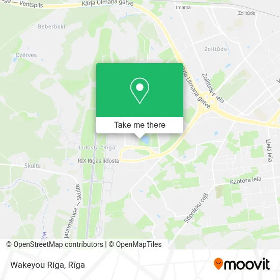 Wakeyou Riga map