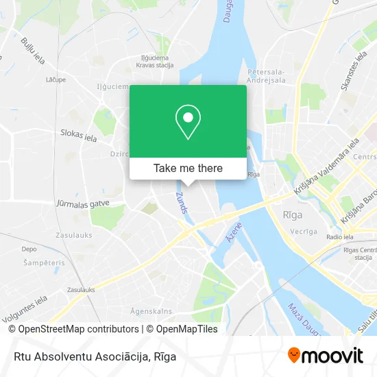 Rtu Absolventu Asociācija map