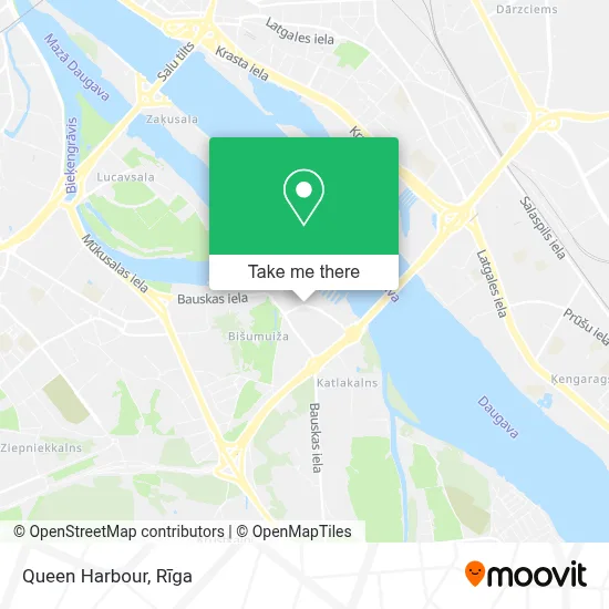 Queen Harbour map