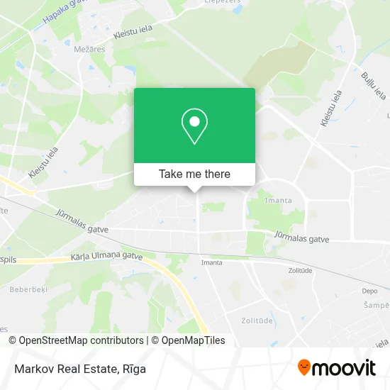 Markov Real Estate map