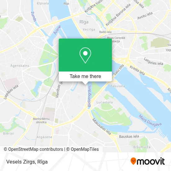 Vesels Zirgs map