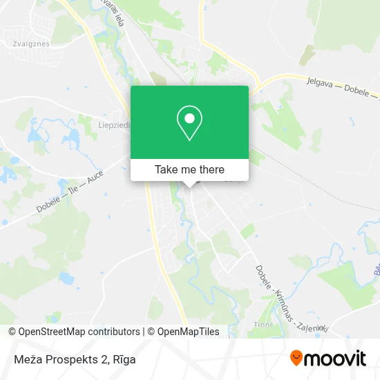 Meža Prospekts 2 map